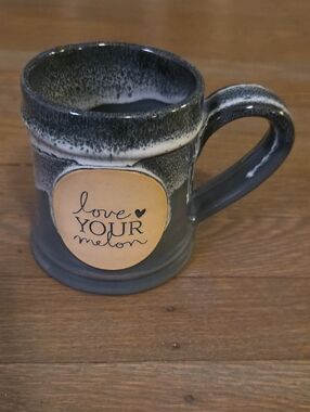 Deneen Pottery: Love Your Melon Ceramic Mug